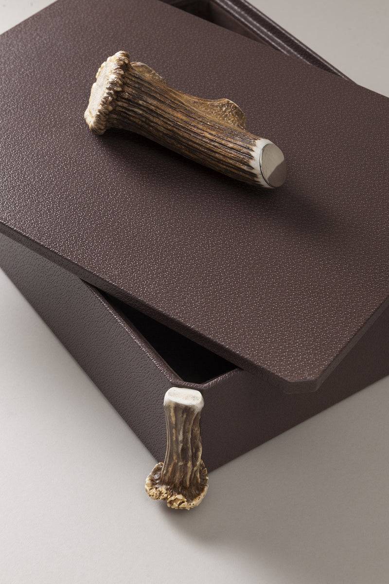 Lorenzi Milano Scatola Porta Oggetti In Cervo (palco)