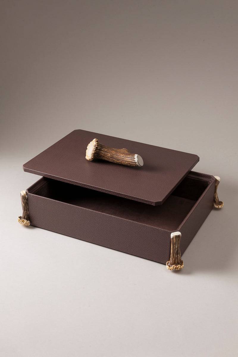 Lorenzi Milano Scatola porta oggetti in Cervo (palco)