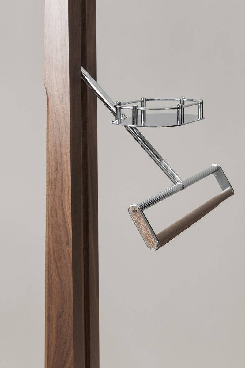 Lorenzi Milano Servo Muto Da Bagno Con Specchio In Legno