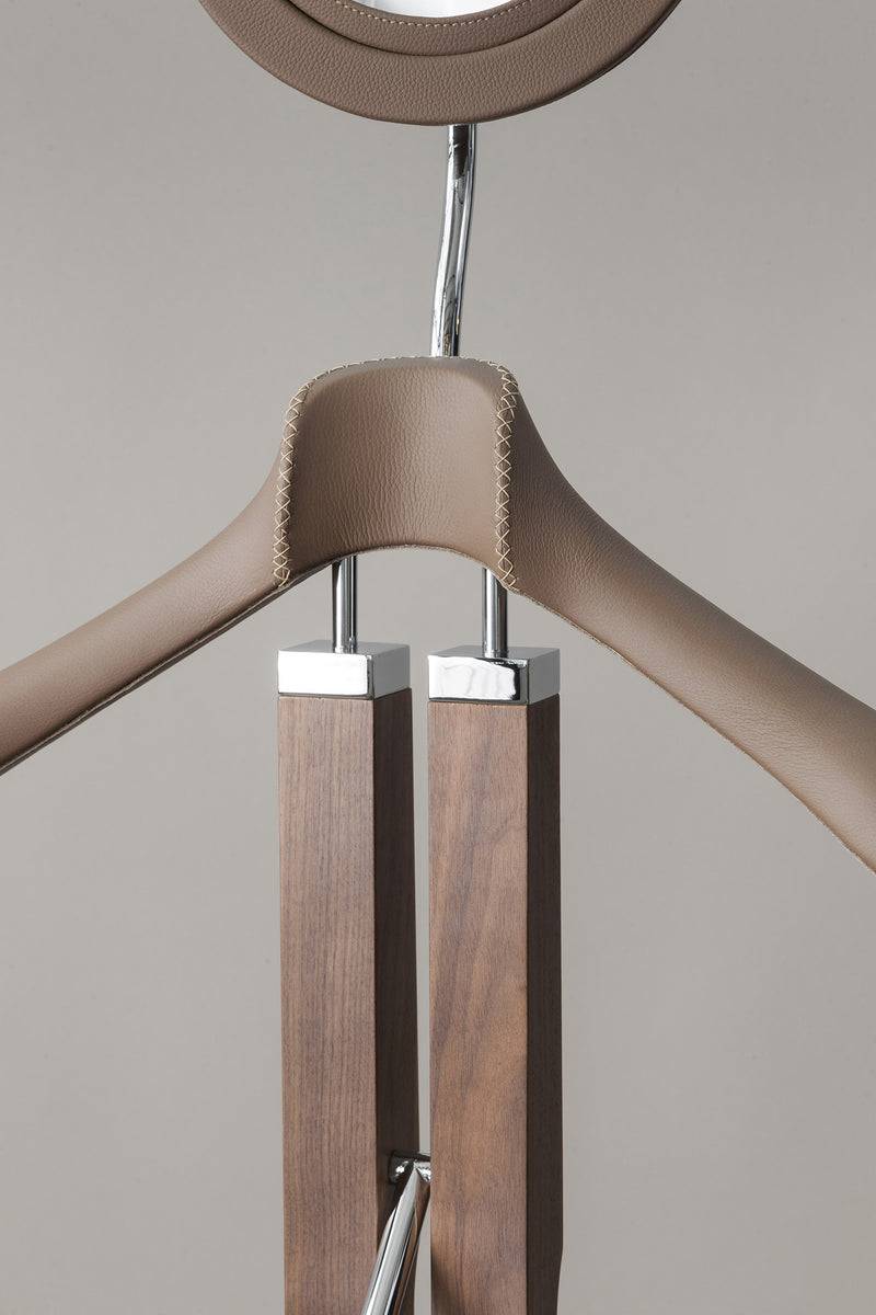 Lorenzi Milano Servo Muto Da Bagno Con Specchio In Legno