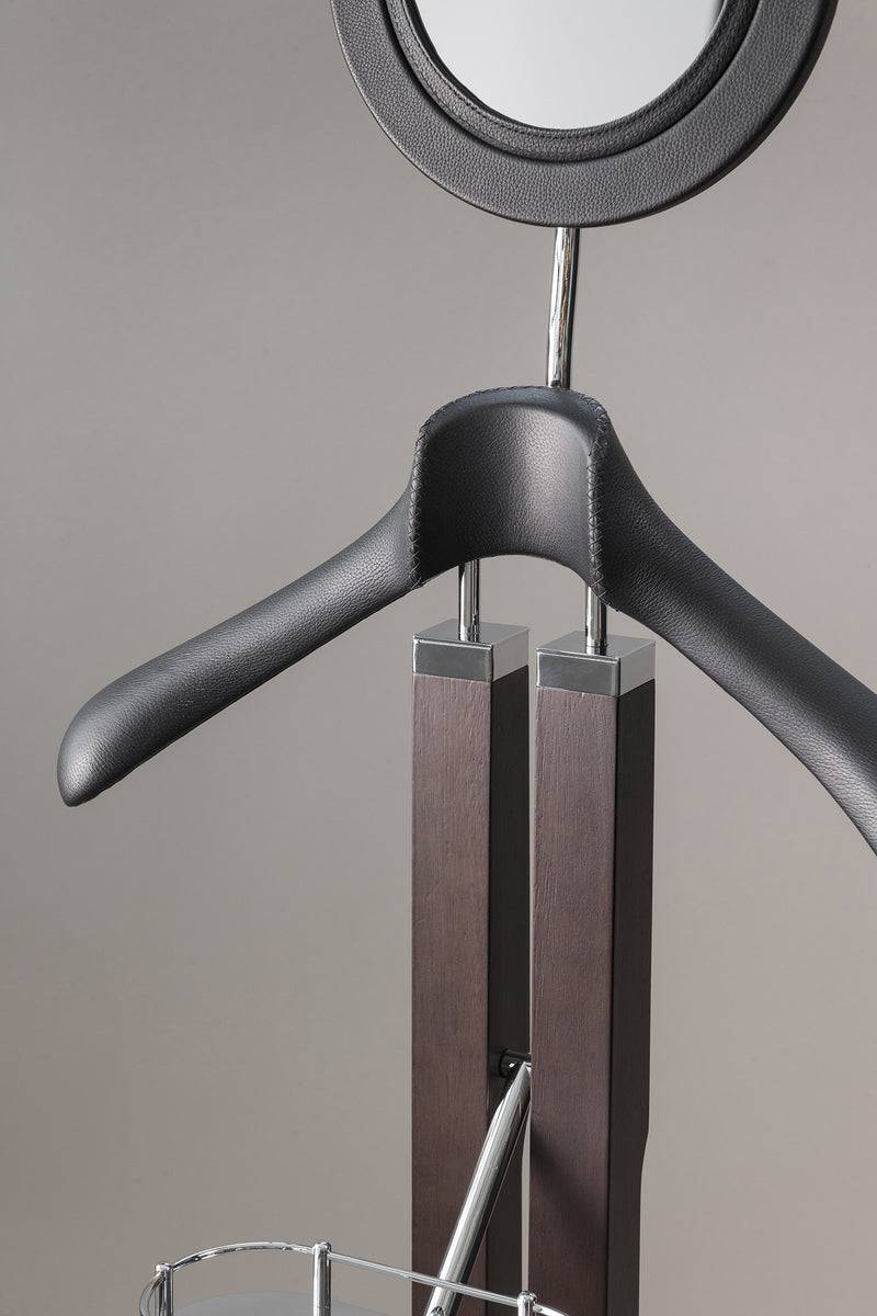 Lorenzi Milano Servo Muto Da Bagno Con Specchio In Marmo Portoro