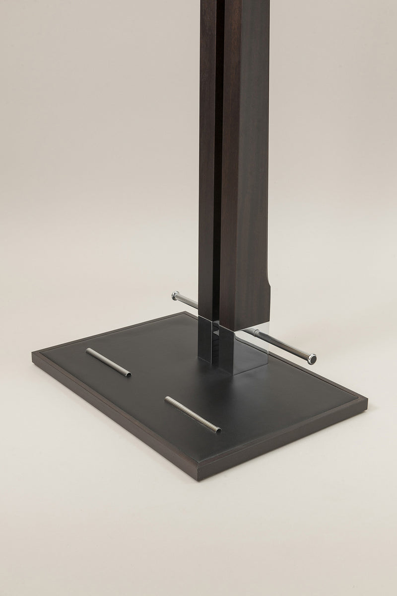 Lorenzi Milano Servo Muto Da Guardaroba Liscio In Legno