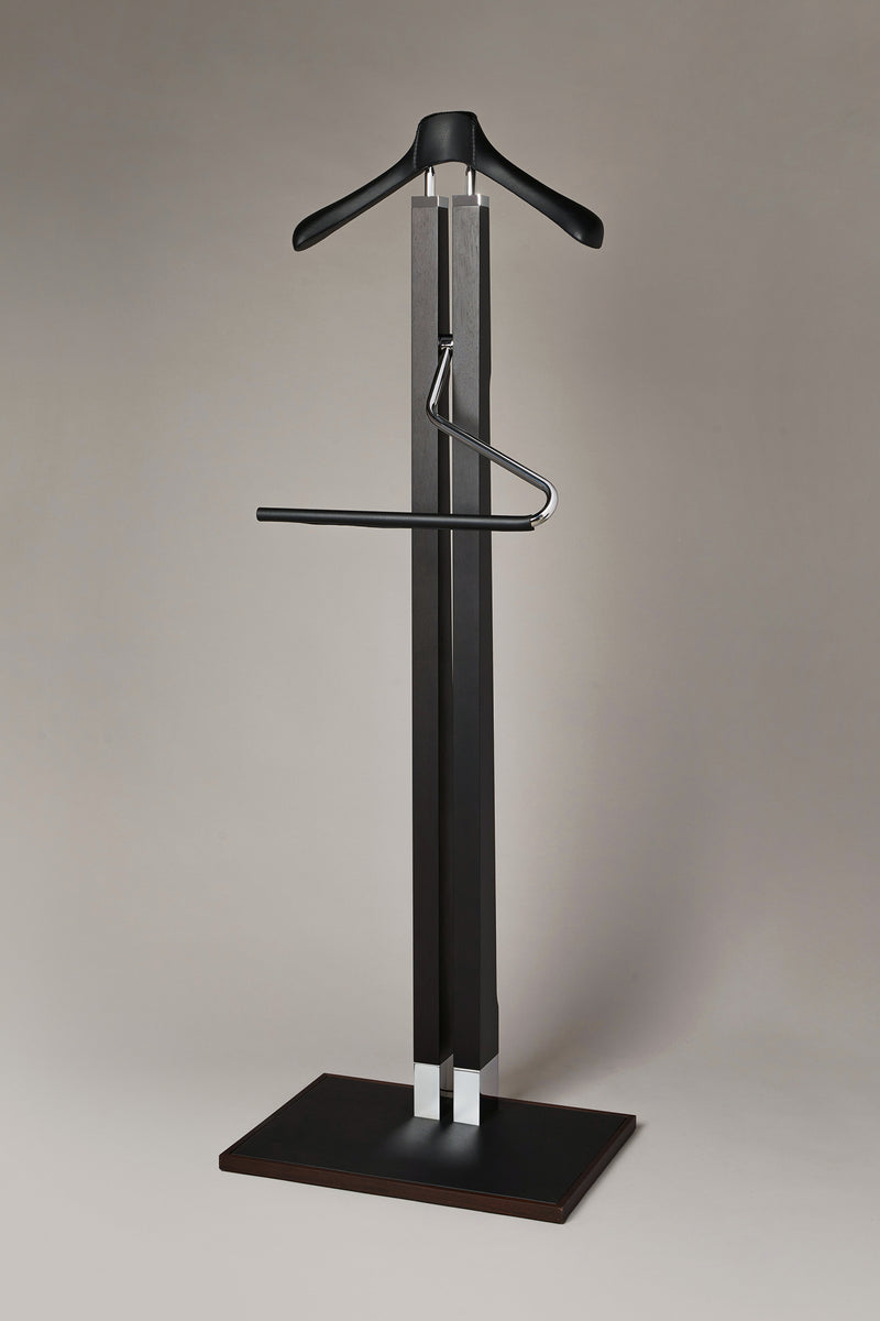 Lorenzi Milano Servo muto da guardaroba liscio in Vitello nautico