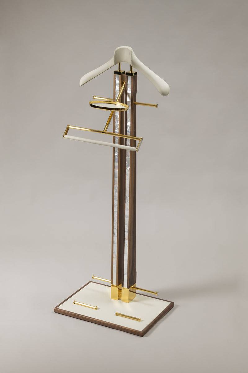 Lorenzi Milano Servomuto da guardaroba (dorato) in Madreperla