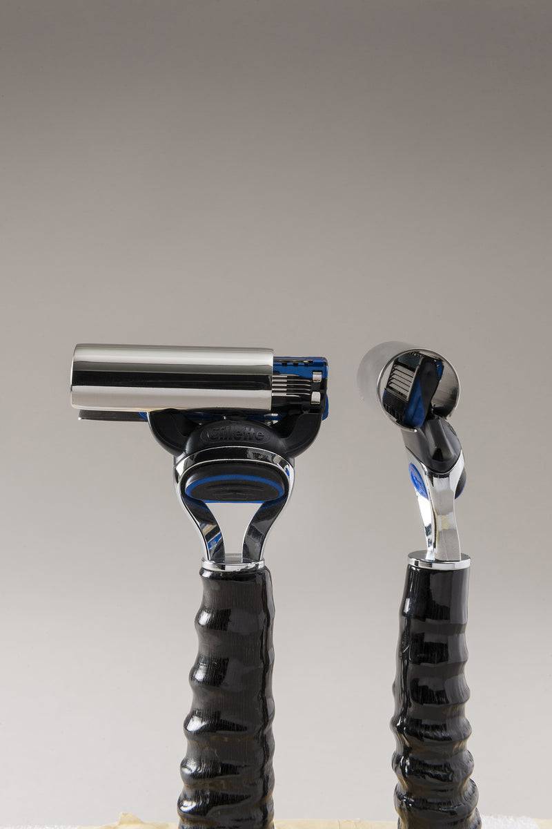 Lorenzi Milano Set Barba Toilette Con Campana In Springbok