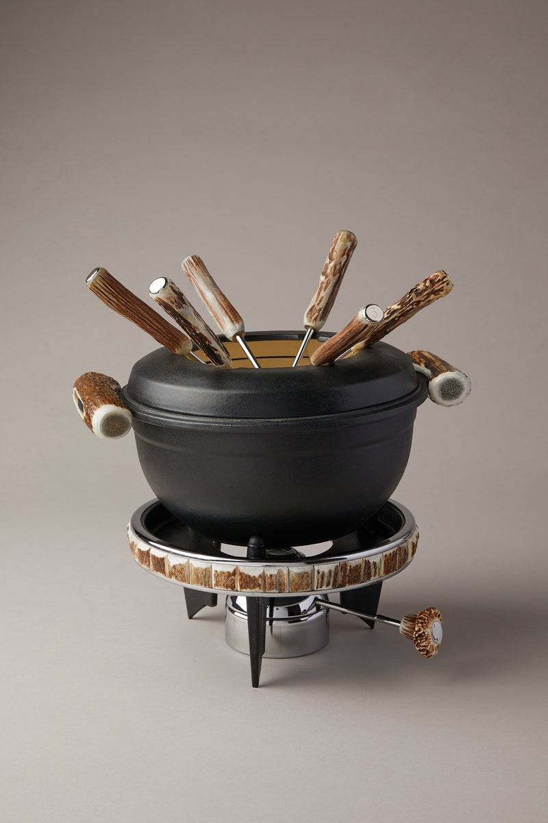 Lorenzi Milano Set fonduta Bourguignonne in Cervo (palco)