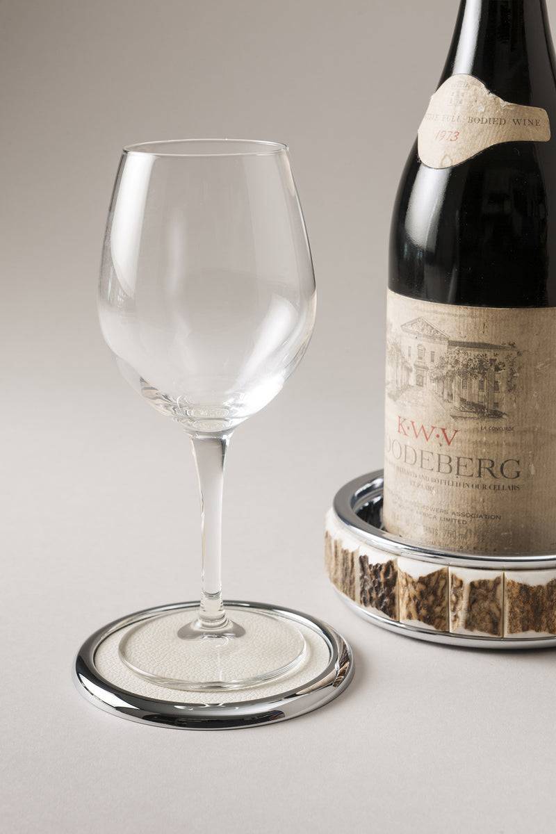 Lorenzi Milano Sottobottiglia Con Sottobicchieri In Cervo (palco)