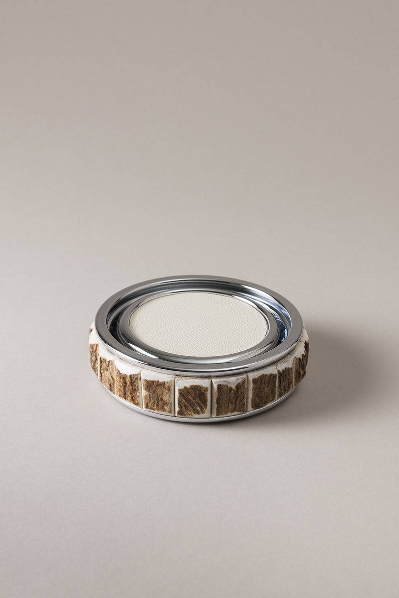 Lorenzi Milano Sottobottiglia con sottobicchieri in Cervo (palco)