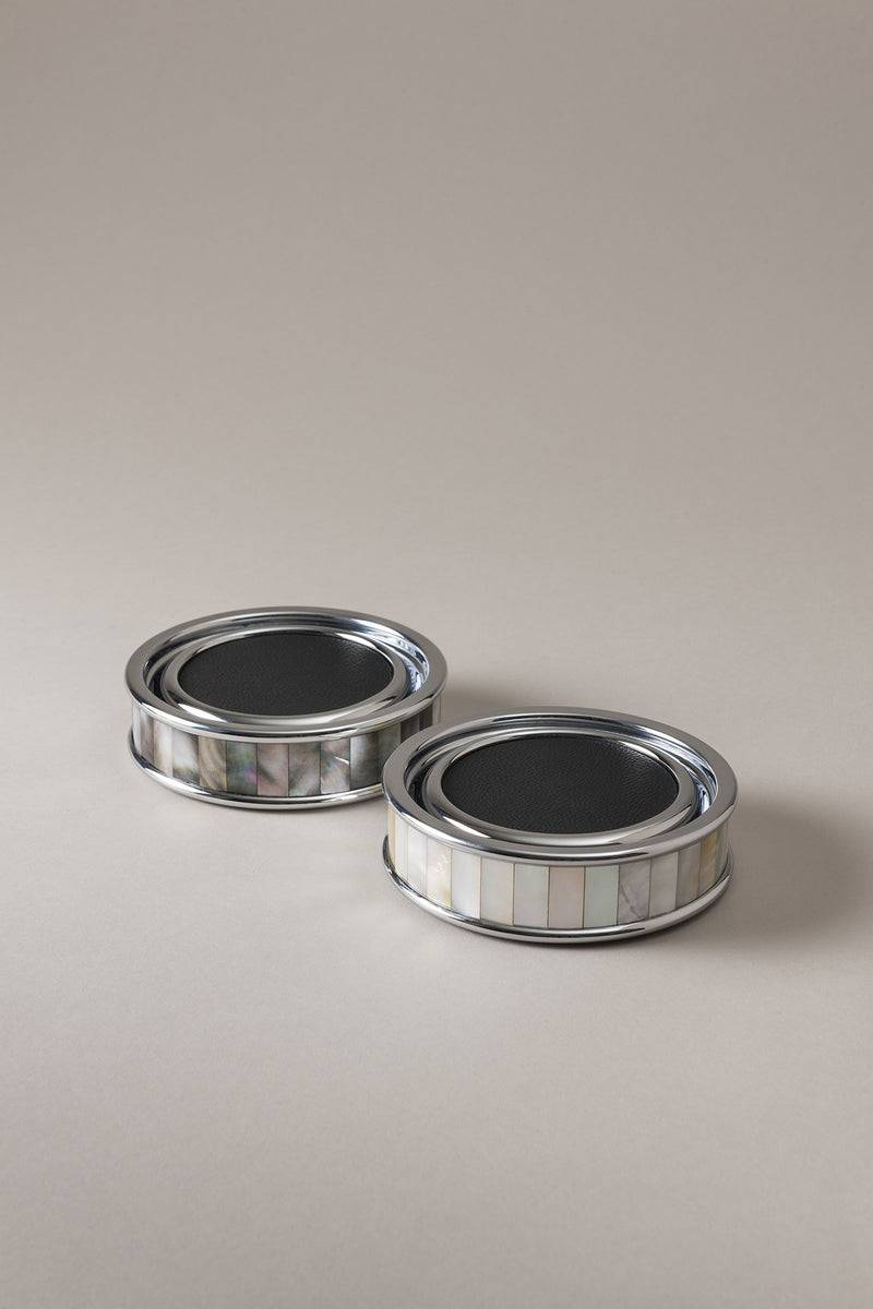 Lorenzi Milano Sottobottiglia con sottobicchieri in Madreperla