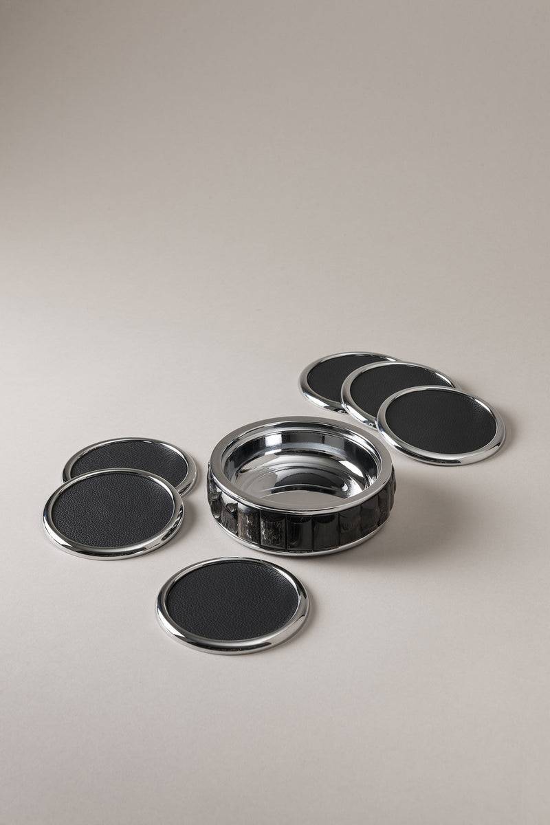 Lorenzi Milano Sottobottiglia Con Sottobicchieri In Orice