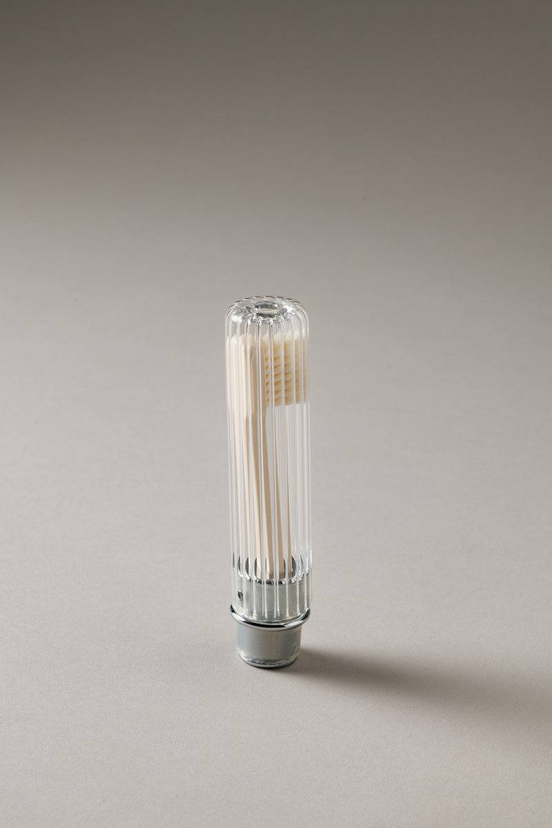 Lorenzi Milano Spazzolino Viaggio In Ottone Cromato