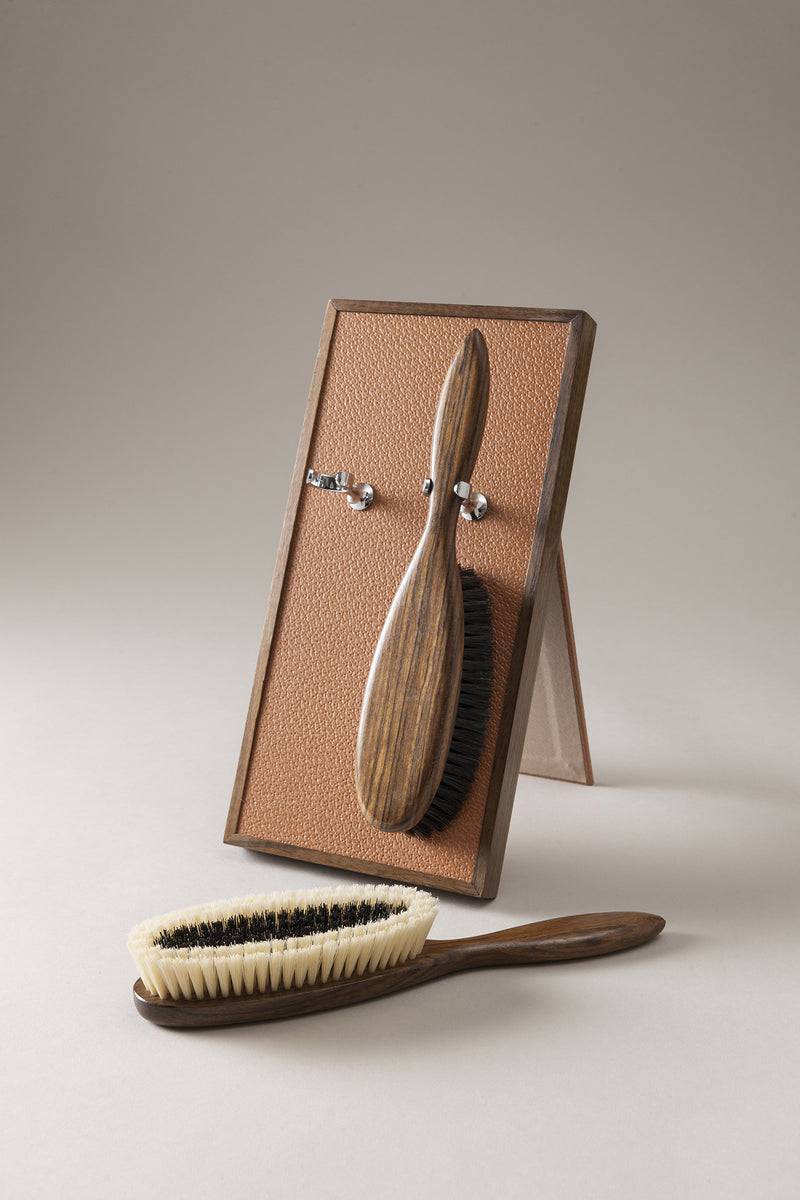 Lorenzi Milano Stand Con 2spazzole Abiti In Cinghiale