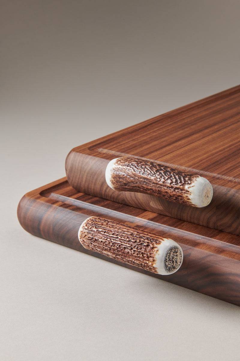 Lorenzi Milano Tagliere Con Impugnature In Cervo (palco)