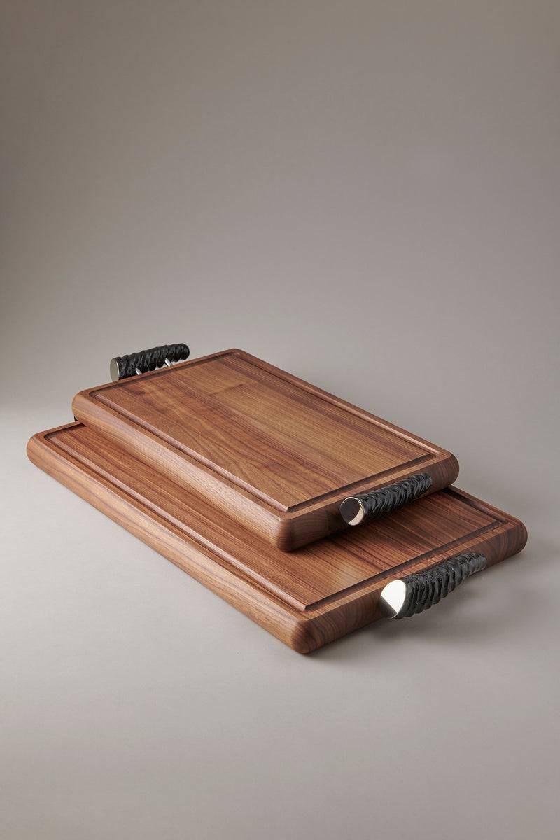 Lorenzi Milano Tagliere Con Impugnature In Springbok