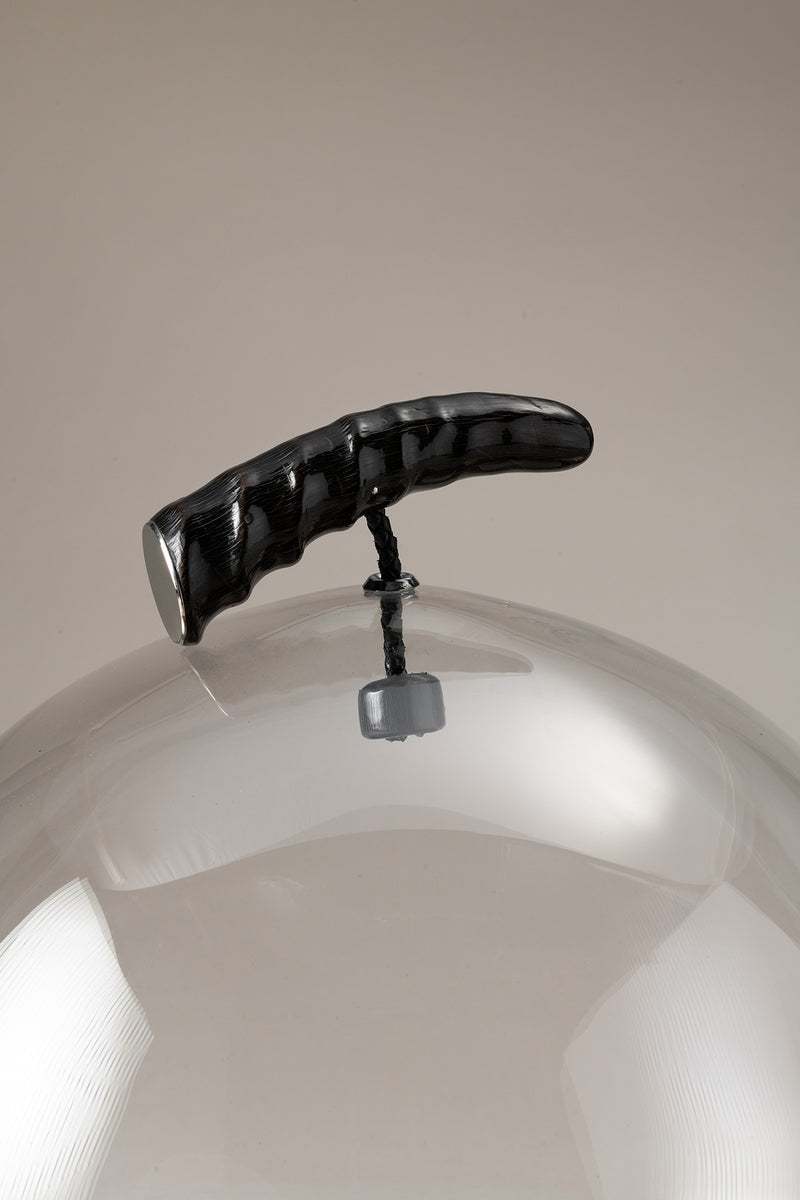 Lorenzi Milano Tagliere Formaggio Con Campana In Springbok