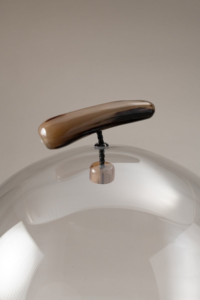 Lorenzi Milano Tagliere Formaggio Con Campana In Zebu