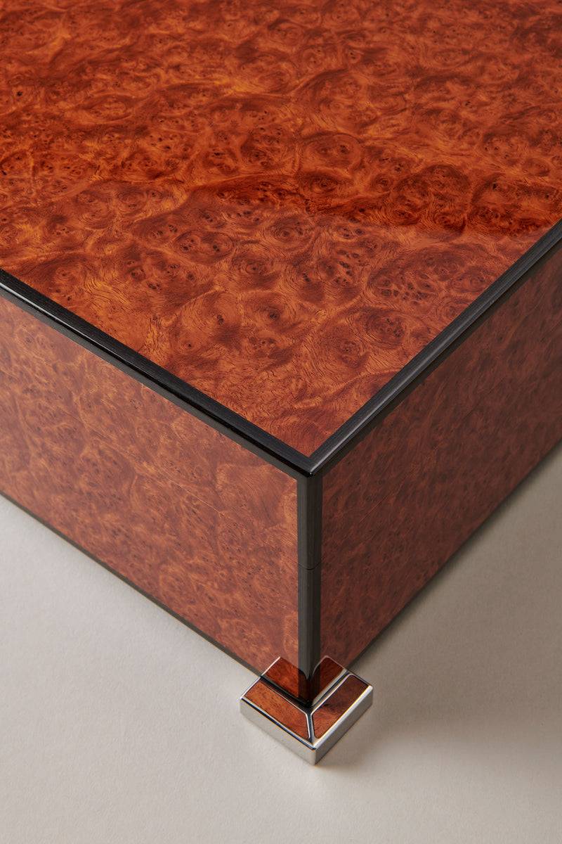 Lorenzi Milano Umidificatore Porta Sigari Grande In Amboina