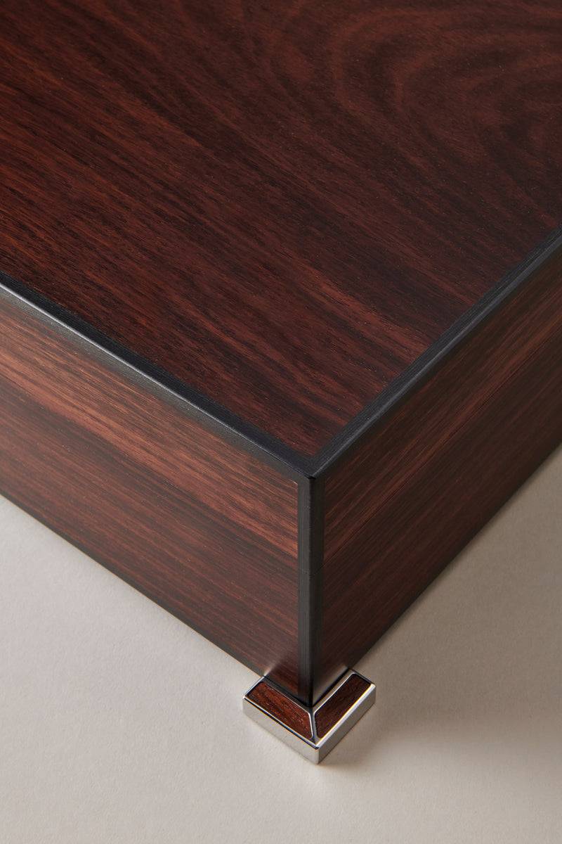 Lorenzi Milano Umidificatore Porta Sigari Grande In Palissandro Santos