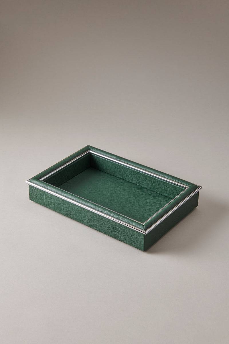 Lorenzi Milano Vassoio vuota tasche in Vitello nautico