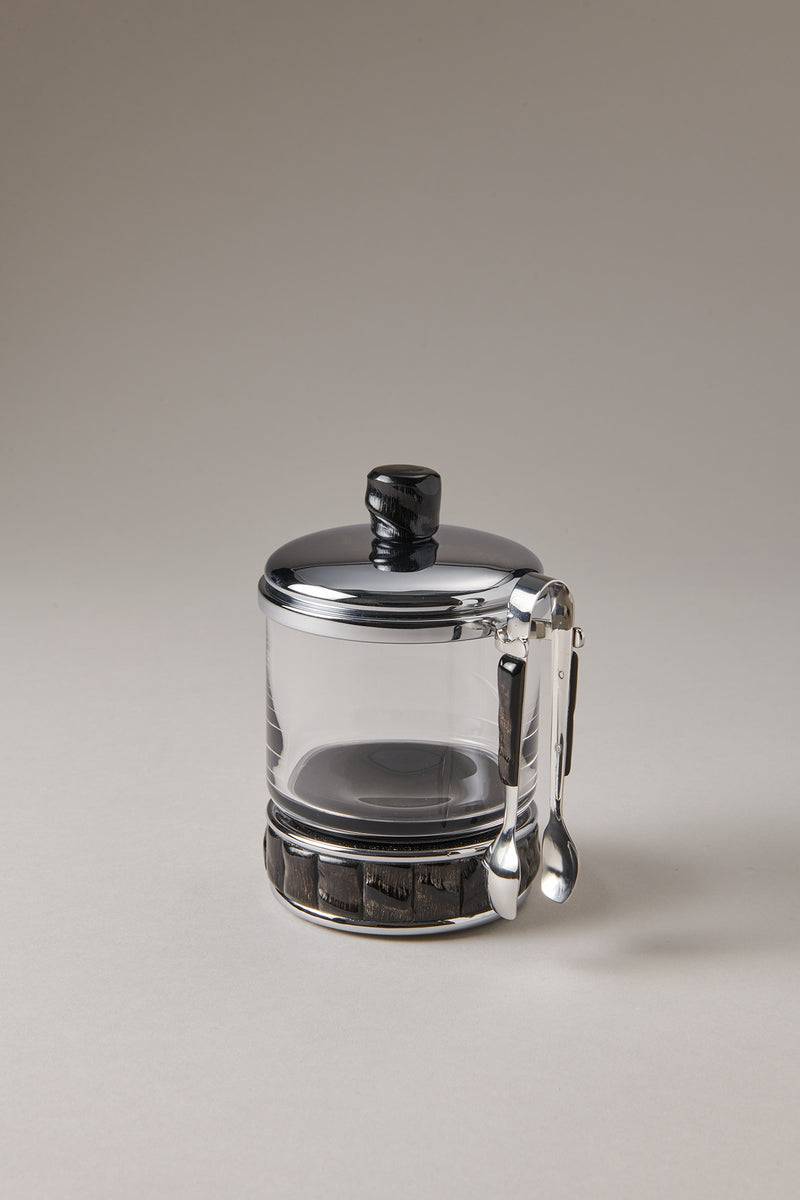 Lorenzi Milano Zuccheriera per zollette con pinza in Orice