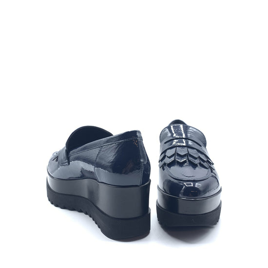 Lorenzo Mari Mocassino Clea Vernice Blu