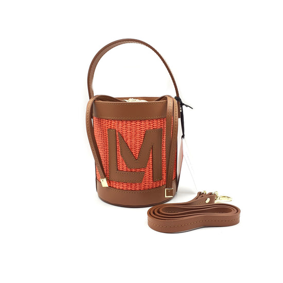 Lorenzo Mari New Secchiello Panfilo Rafia Orange