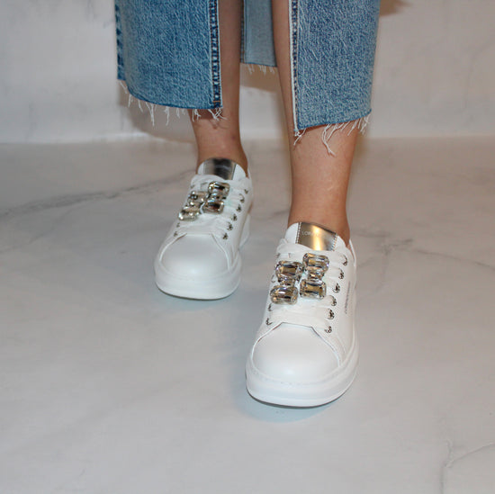 Lorenzo Mari Sneaker Jasmine Bianca
