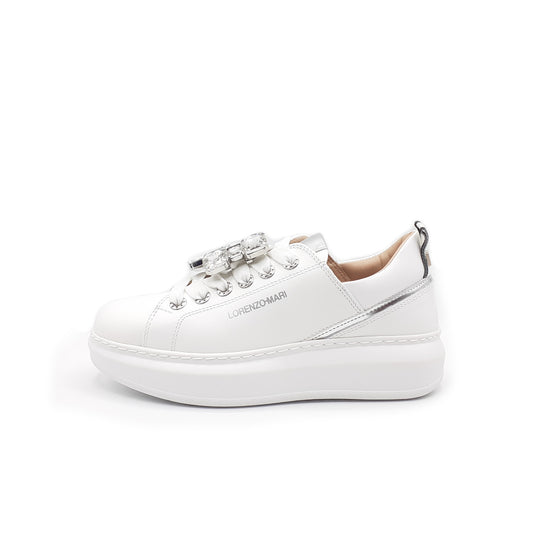 Lorenzo Mari Sneaker Jasmine Bianca
