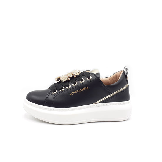 Lorenzo Mari Sneaker Jasmine Black