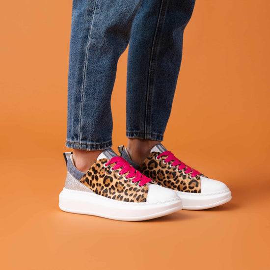 Lorenzo Mari Sneaker JOY Leopard