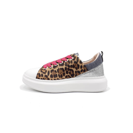 Lorenzo Mari Sneaker JOY Leopard