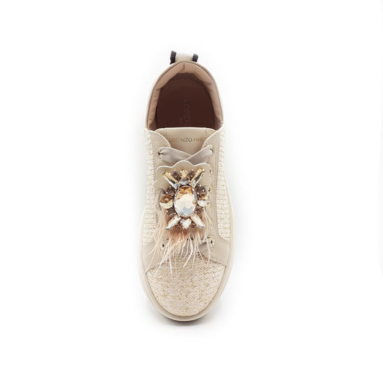 Lorenzo Mari Sneakers NEW Veronica Rafia