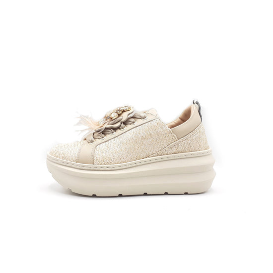 Lorenzo Mari Sneakers NEW Veronica Rafia