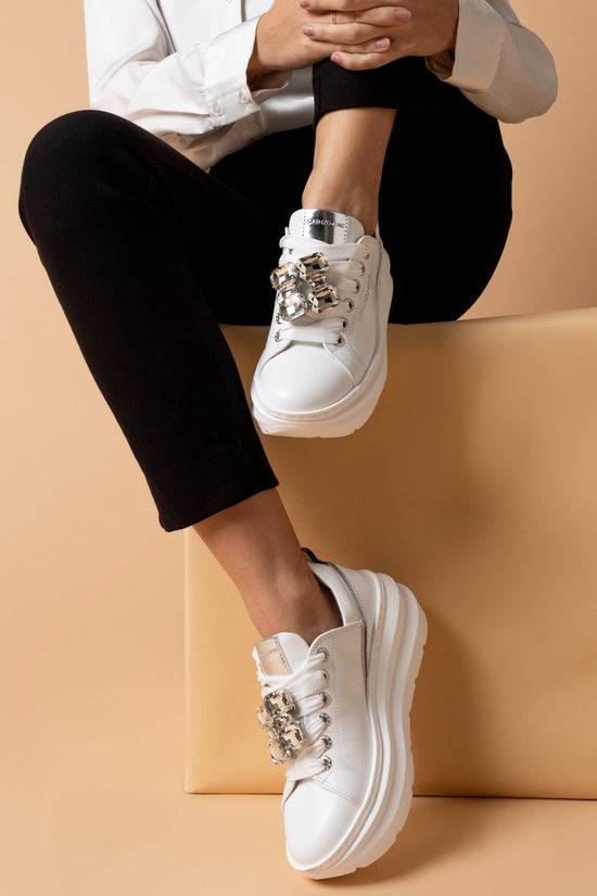 Lorenzo Mari Sneakers Tiana White