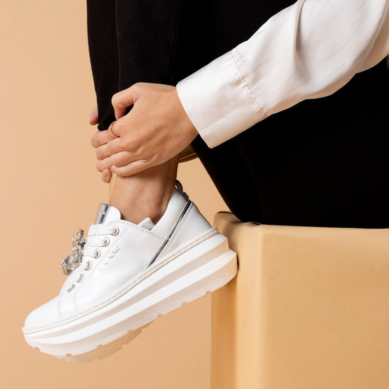 Lorenzo Mari Sneakers Tiana White