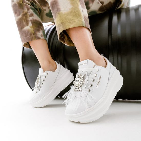 Lorenzo Mari Sneakers Veronica White