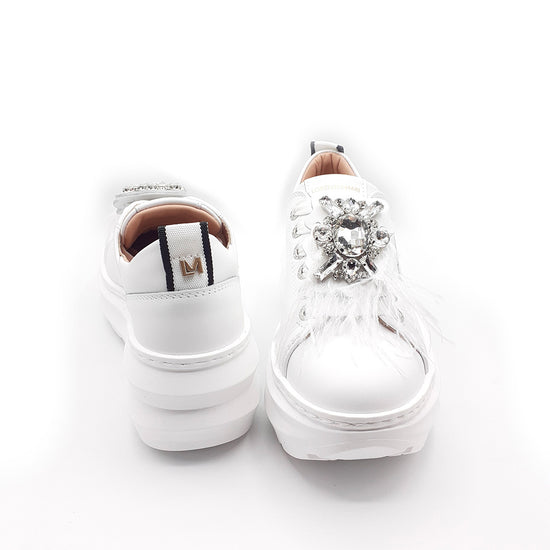 Lorenzo Mari Sneakers Veronica White