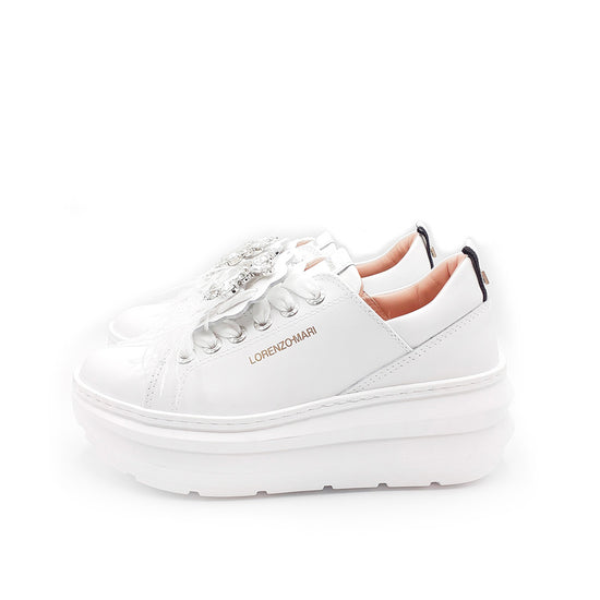 Lorenzo Mari Sneakers Veronica white