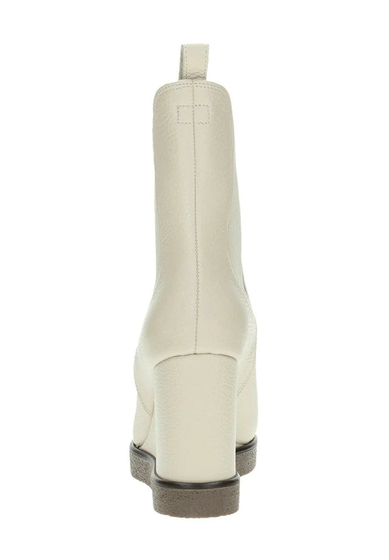 Lorenzo Mari Stivaletto Nicole Pelle Latte