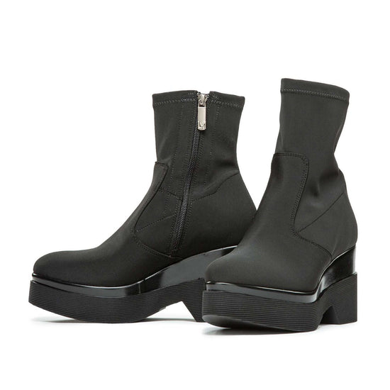 Lorenzo Mari Stivaletto Polly Lycra Black