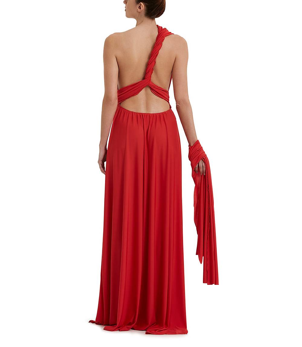 Loriblu Abito Lungo Rosso