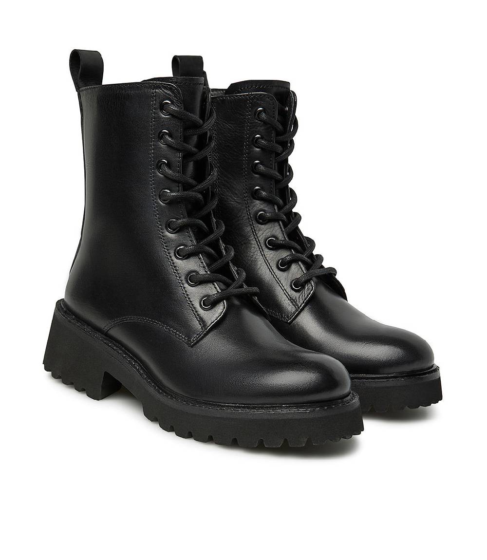 Loriblu Anfibi In Vitello Nero