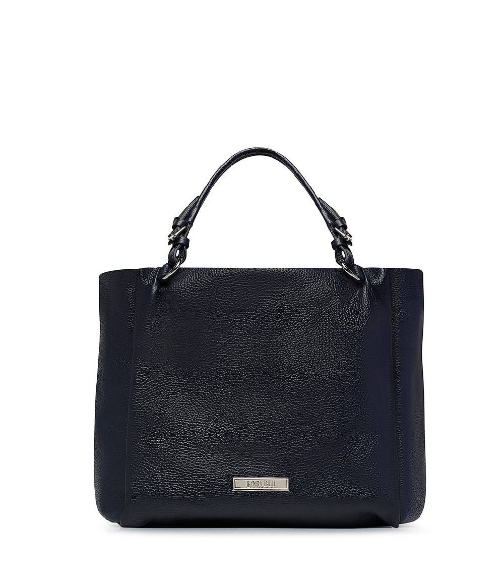Loriblu Borsa in pelle martellata blu