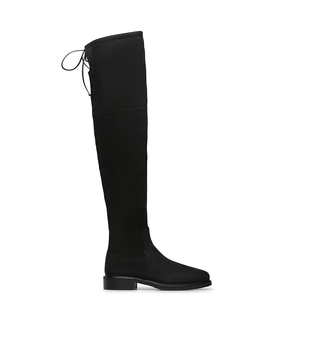 Loriblu Cuissardes in camoscio stretch nero