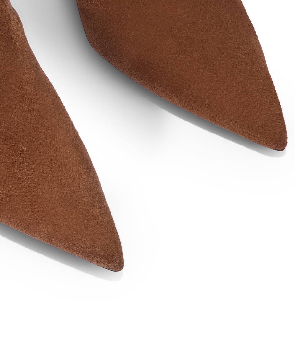 Loriblu Cuissardes In Faux Camoscio Marrone