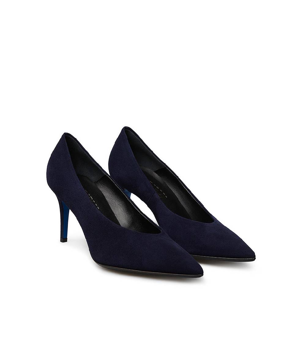 Loriblu Décolleté In Camoscio Blu