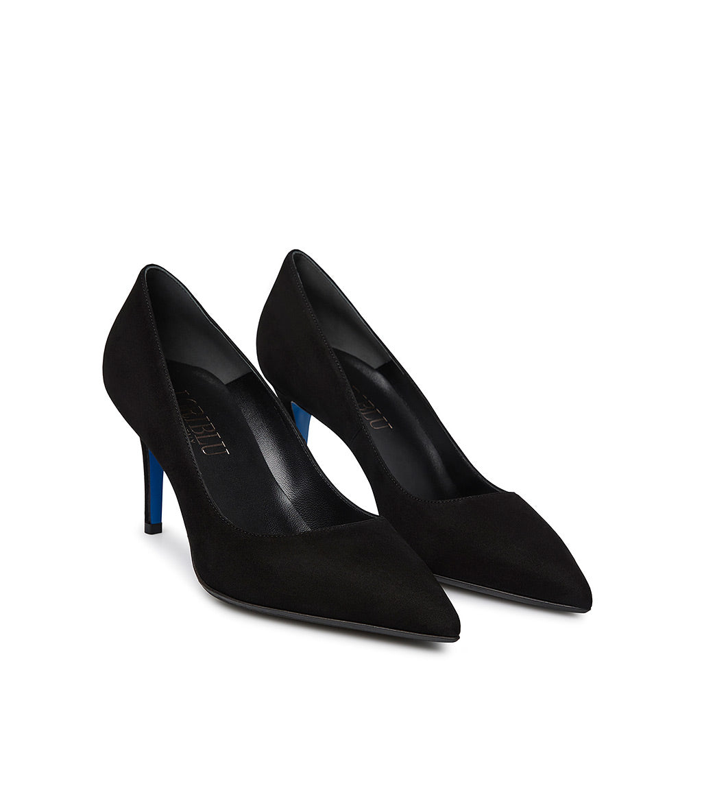 Loriblu Décolleté In Camoscio Nero