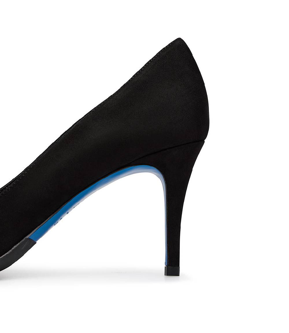 Loriblu Décolleté In Camoscio Nero