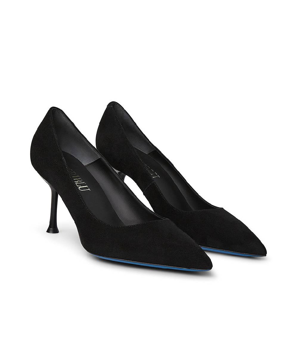 Loriblu Decollete In Camoscio Nero