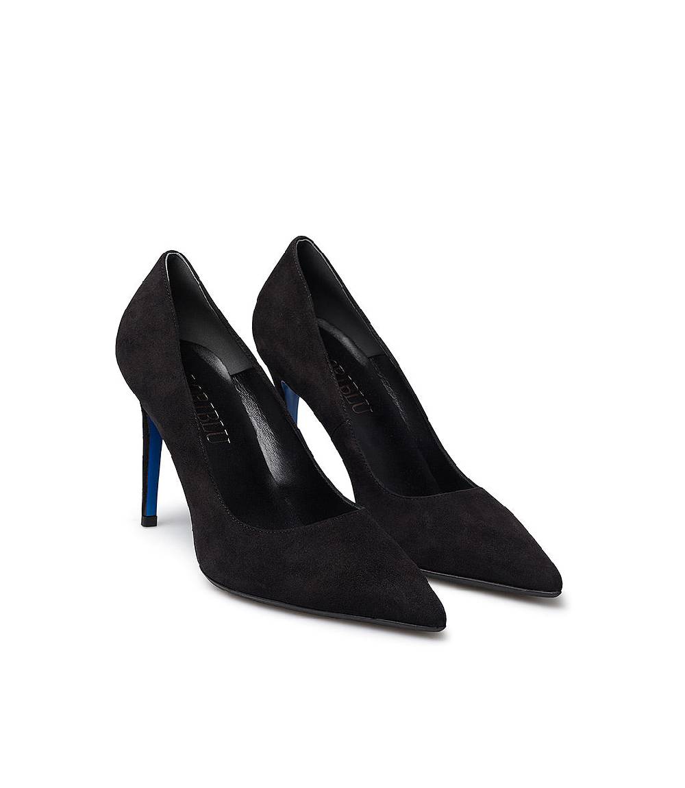 Loriblu Décolleté In Camoscio Nero